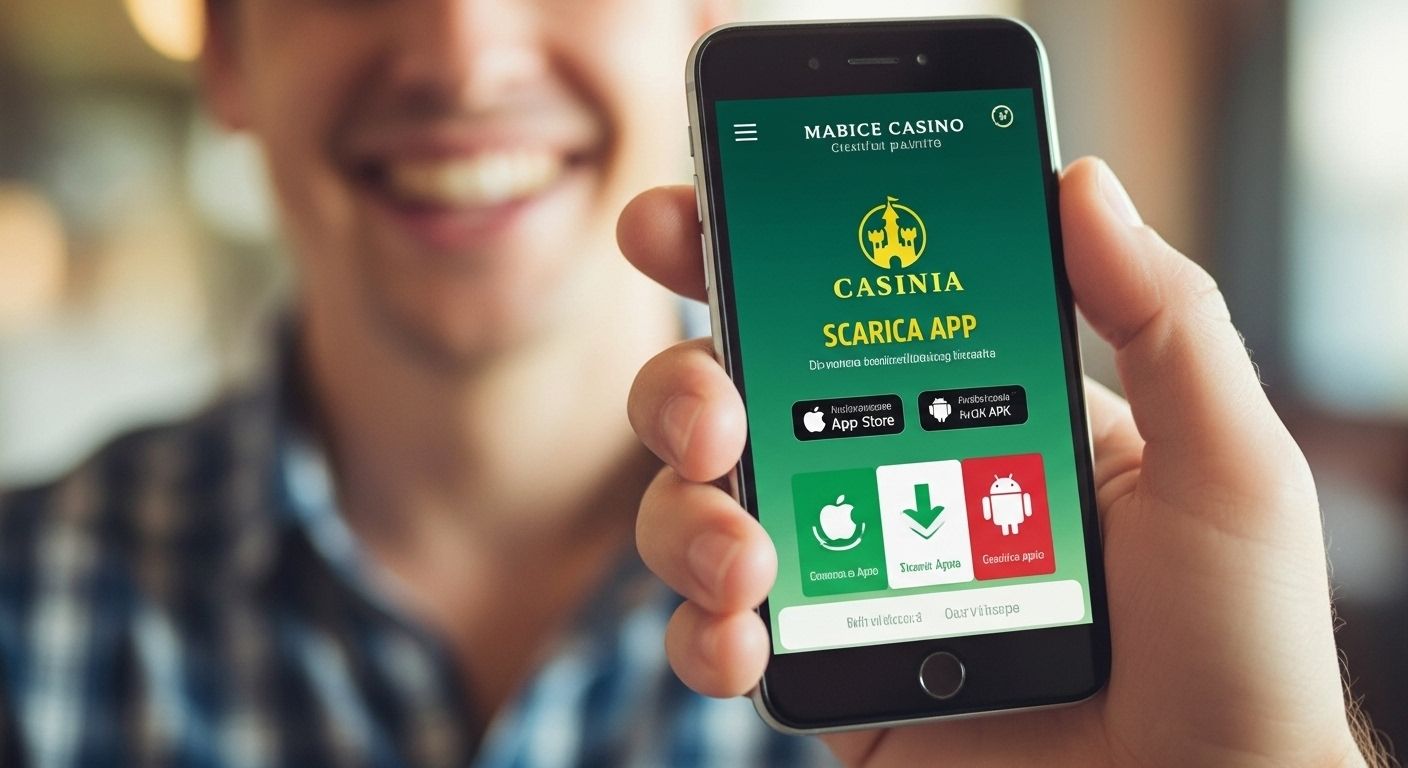 Scaricare l'app mobile casino app design
