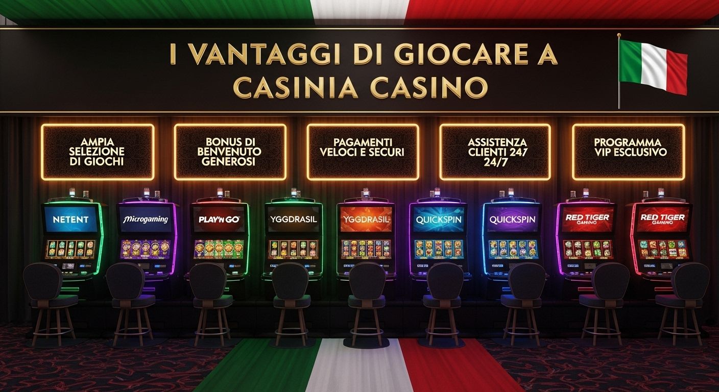 Fornitori di giochi e software casinia slot